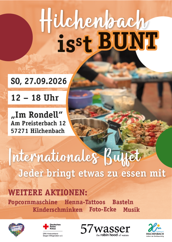 Hilchenbach isst bunt - Plakat