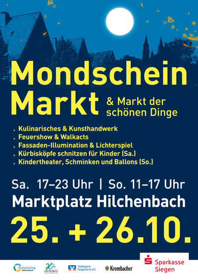 Bild vergr&ouml;&szlig;ern: Mondscheinmarkt Plakat 2026